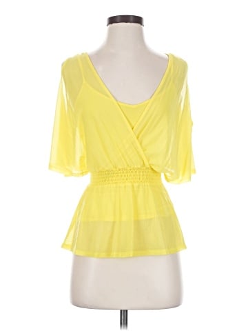 Bebe Short Sleeve Blouse (view 1)