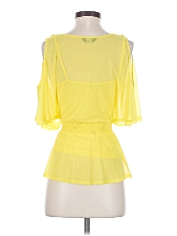 Bebe Short Sleeve Blouse (view 2)
