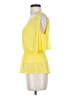 Bebe Yellow Short Sleeve Blouse Size XXS - photo 5