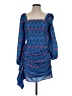 Rhode 100% Recycled Polyester Blue Cocktail Dress Size S - photo 1