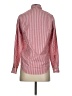 Tabi Stripes Red Long Sleeve Blouse Size S - photo 2