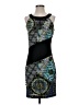Samuel Dong Graphic Black Cocktail Dress Size XS - photo 1