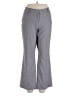 Worthington Solid Gray Dress Pants Size 14 Petite - photo 1