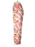 Bernard Zins 100% Polyester Floral Red Casual Pants Size 8 - photo 5