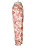 Bernard Zins 100% Polyester Floral Red Casual Pants Size 8 - photo 4
