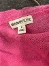 Minnie Rose Pink Pullover Sweater Size S - photo 7