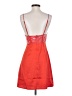 Selfie Leslie 100% Polyester Orange Cocktail Dress Size S - photo 2