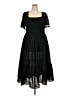 Simplee 100% Polyester Black Casual Dress Size 4X - photo 1