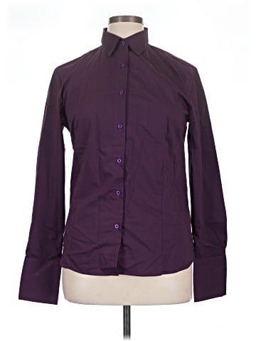 Doublju Long Sleeve Button-Down Shirt (view 1)