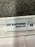 Just Black Ivory Jeans Size 26 waist - photo 4