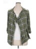 Self Esteem 100% Polyester Green 3/4 Sleeve Blouse Size XL - photo 1