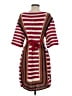 Dsquared2 Stripes Red Casual Dress Size XS - photo 2