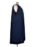 Catherines Solid Blue Casual Dress Size 5X - photo 4