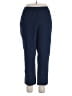 Catherines Solid Blue Casual Pants Size 1X Petite - photo 1