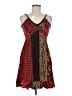 Assorted Brands 100% Rayon Paisley Red Cocktail Dress Size 6 (estimated) - photo 1