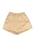 Unbranded Solid Tan Khaki Shorts Size SmEstimated - photo 1