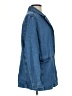 American Eagle Outfitters Solid Blue Denim Jacket Size S - photo 4