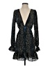 Buddy Love 100% Polyester Stars Black Cocktail Dress Size XS - photo 1