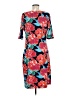 Alex Marie Print Red Casual Dress Size M - photo 2