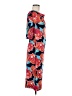 Alex Marie Print Red Casual Dress Size M - photo 4