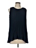 CATHERINE Catherine Malandrino 100% Polyester Blue Sleeveless Blouse Size L - photo 1
