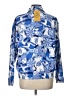 Southern Lady Print Blue Track Jacket Size 10 - photo 2