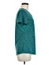 Marika Teal Short Sleeve Top Size M - photo 4