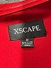 Xscape Solid Red Cocktail Dress Size 2 - photo 7