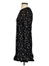 MNG Floral Black Casual Dress Size 4 - photo 5