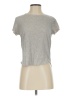 H&M Tweed Silver Short Sleeve T-Shirt Size S - photo 1