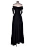 BHLDN Black Cocktail Dress Size 8 - photo 2