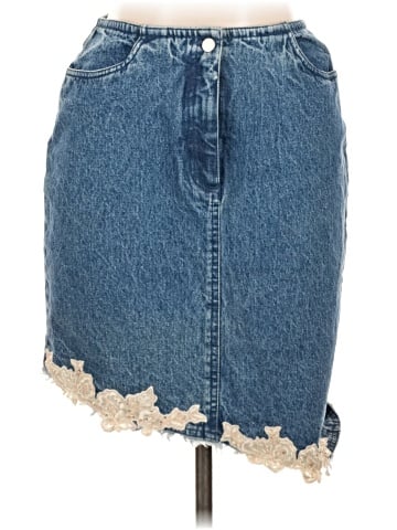 AMI Denim Skirt (view 1)