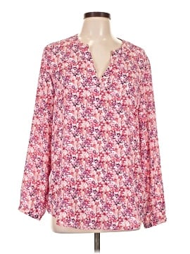 Adrianna Papell Long Sleeve Blouse
