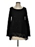 Alfani Black Long Sleeve Blouse Size S - photo 1