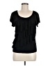Unbranded Black Short Sleeve Top Size 6 (estimated) - photo 1