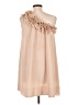 Insight 100% Polyester Tan Cocktail Dress Size 10 - photo 2