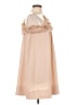 Insight 100% Polyester Tan Cocktail Dress Size 10 - photo 4