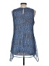 Fever 100% Polyester Blue Sleeveless Blouse Size M - photo 2