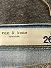 Rag & Bone 100% Cotton Blue Denim Shorts Size 26 waist - photo 3