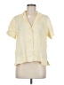 Everlane Yellow Short Sleeve Blouse Size 8 - photo 1