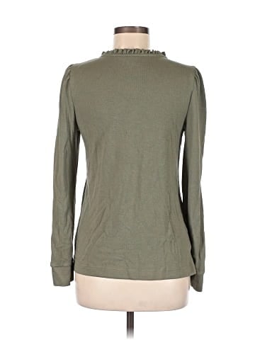 Ann Taylor LOFT Long Sleeve Henley (view 2)
