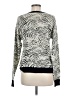 Majestic Filatures Animal Print Black Pullover Sweater Size Med (2) - photo 2