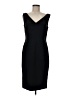 Escada Solid Black Cocktail Dress Size EU 38 / US 8 - photo 1