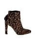 Stuart Weitzman Animal Print Brown Ankle Boots Size 10 (narrow) - photo 1