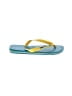 Havaianas Yellow Flip Flops Size 7-8 - photo 1