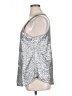Gap 100% Nylon Silver Sleeveless Top Size XL - photo 5