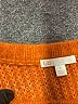 GB Color Block Multi Color Orange Pullover Sweater Size S - photo 7
