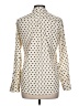 Kut from the Kloth Polka Dots Ivory Long Sleeve Blouse Size L (estimated) - photo 2