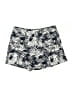 Margaret M 100% Cotton Print Black Shorts Size L - photo 1