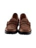 J.Crew 100% Leather Brown Flats Size 8 - photo 2